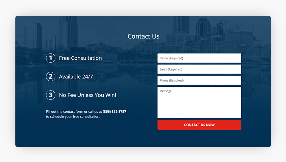 Bottom Contact Form